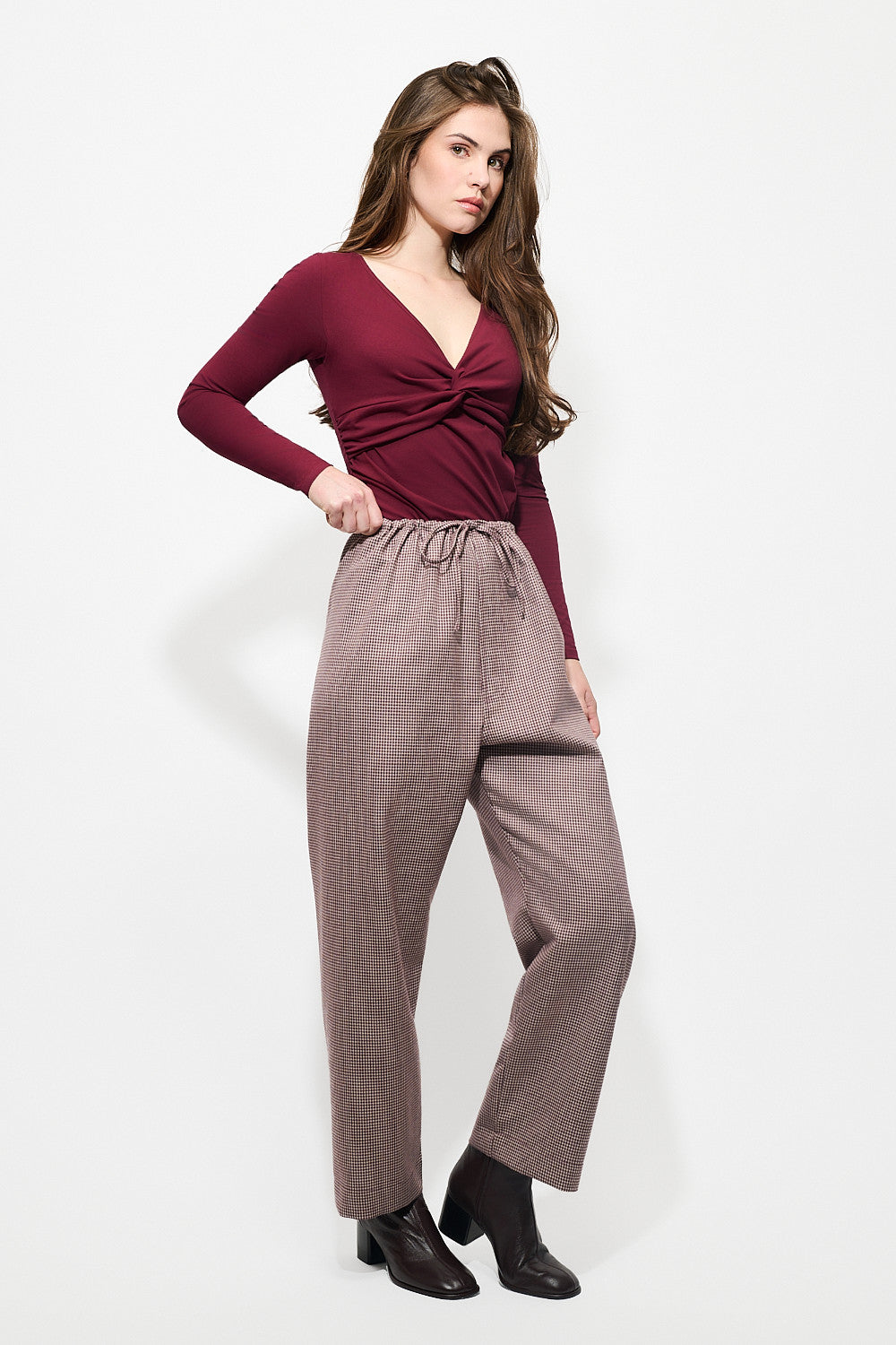 Pantalon Banks Pied-de-poule