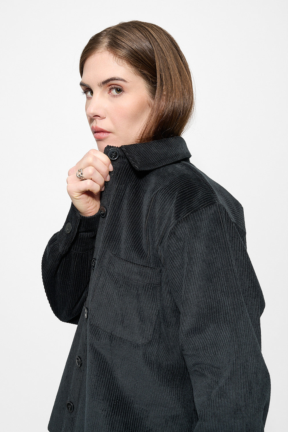 Surchemise Monaco Velours Noir