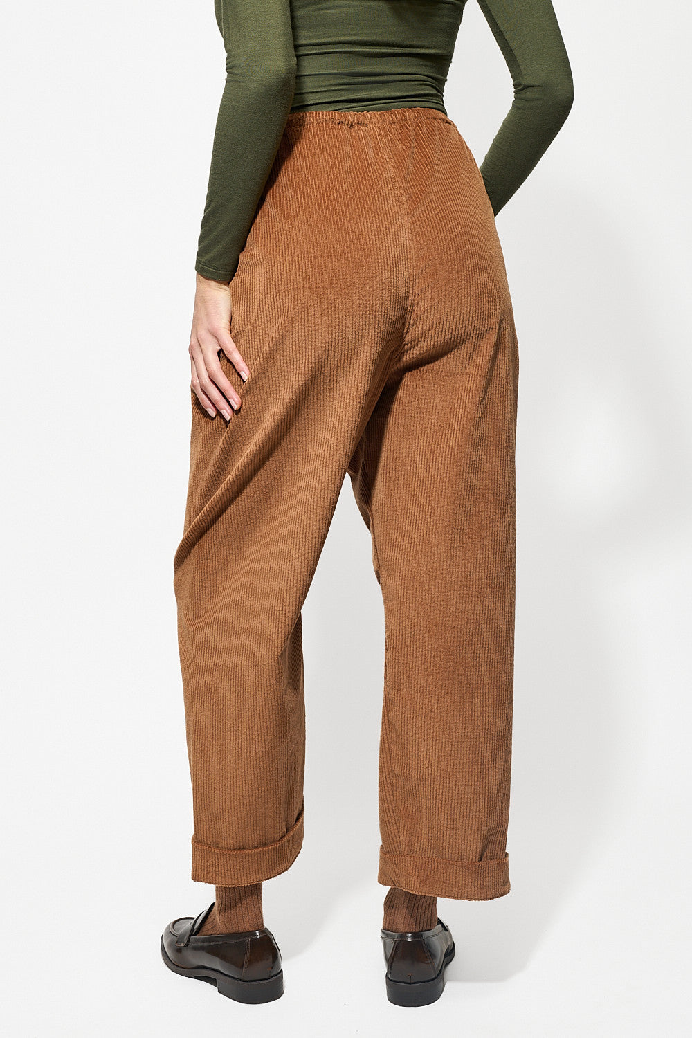 Pantalon Banks Velours Camel