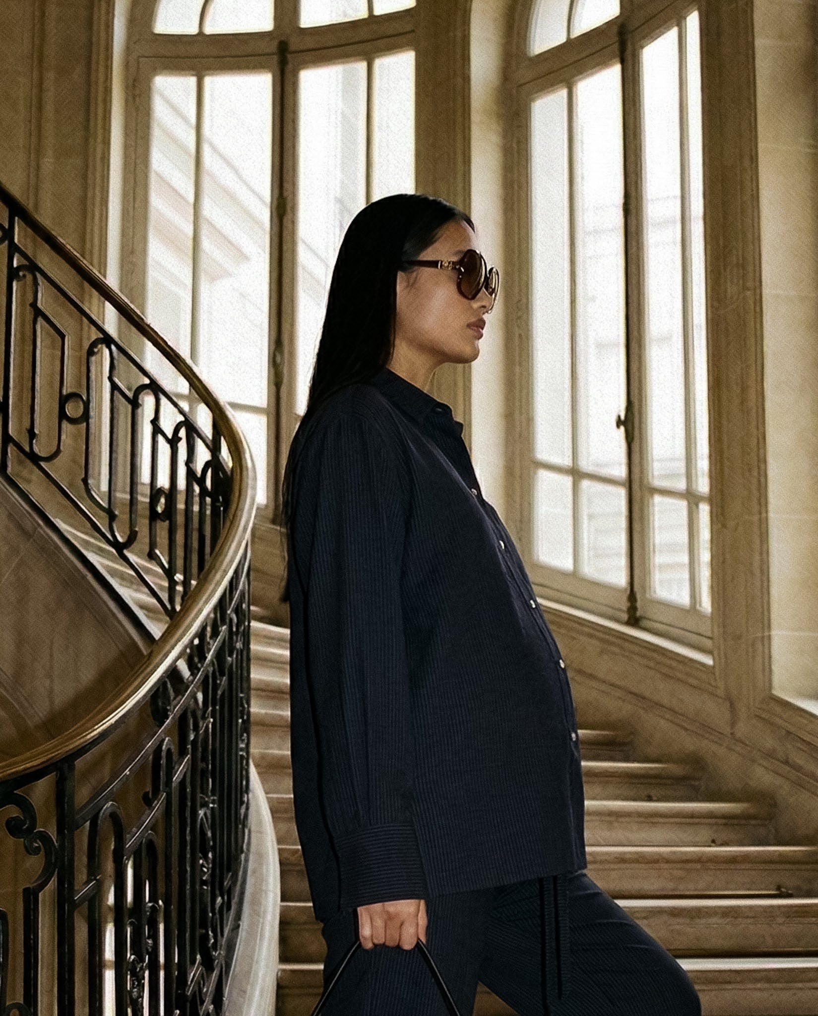 Chemise Monica Rayée