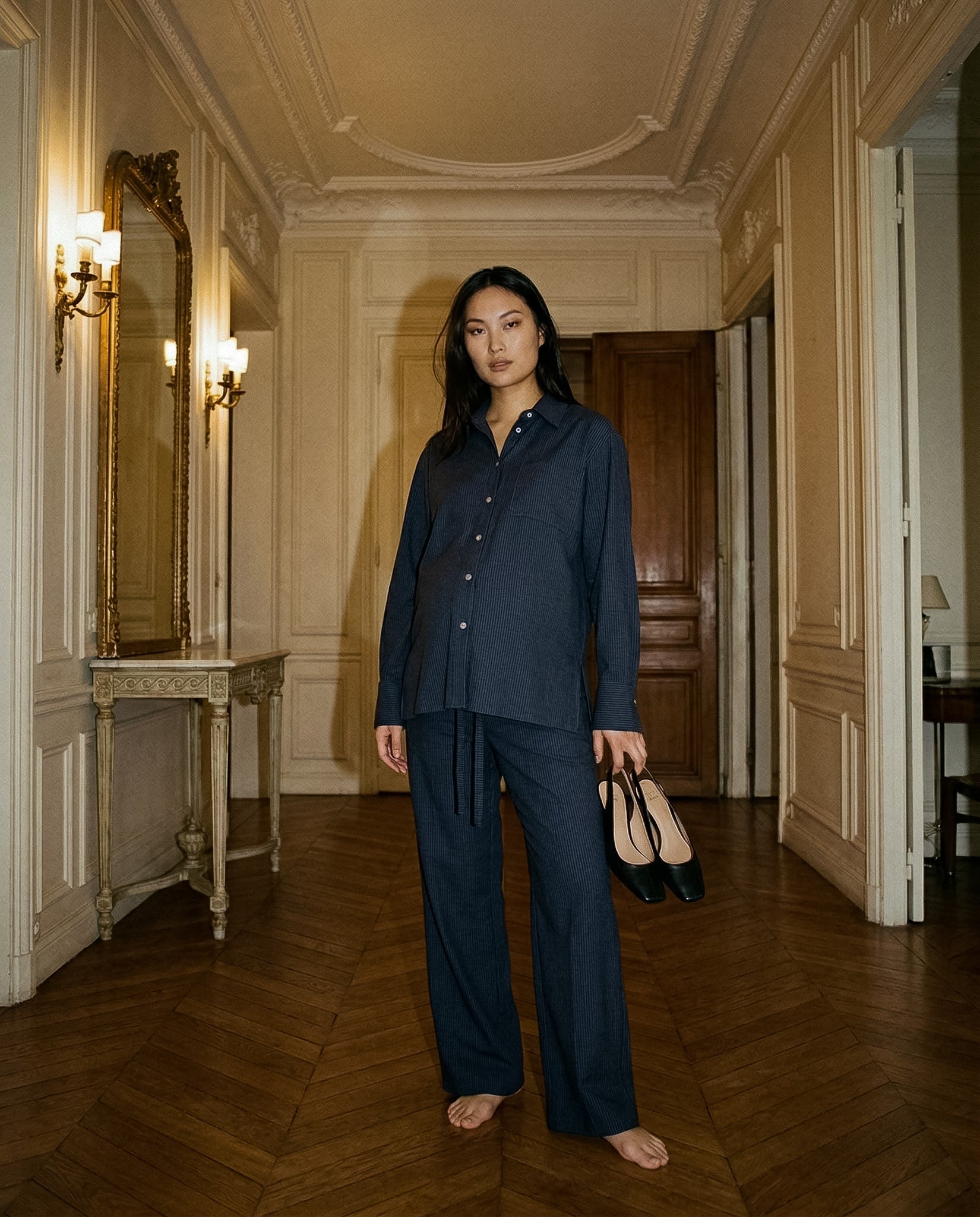 Pantalon Banks Rayé