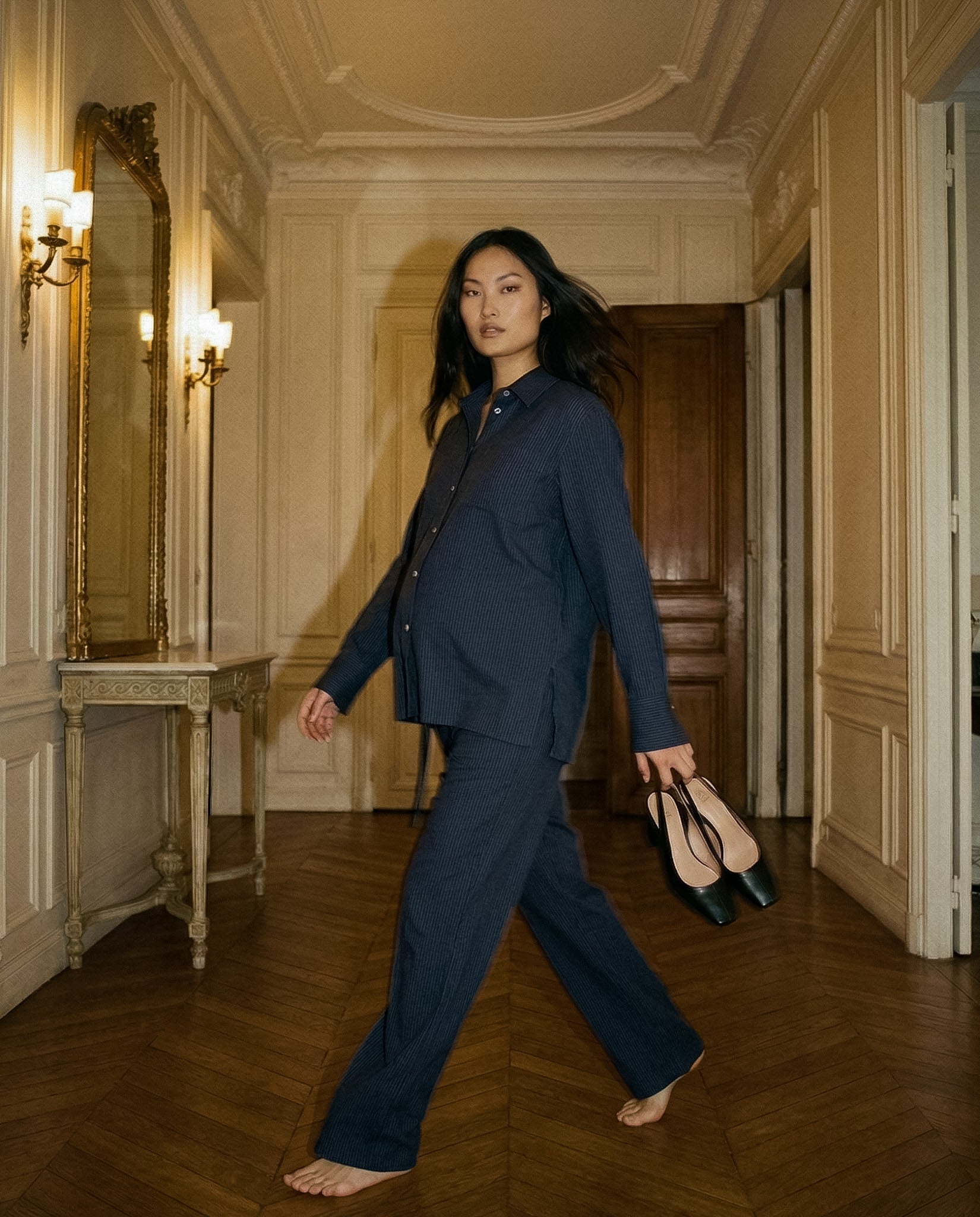 Chemise Monica Rayée