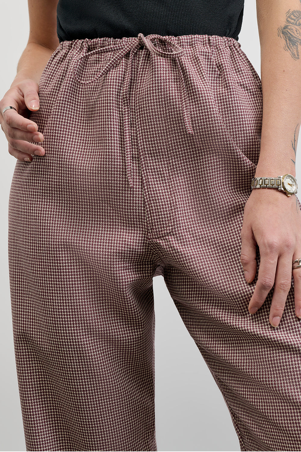Pantalon Banks Pied-de-poule
