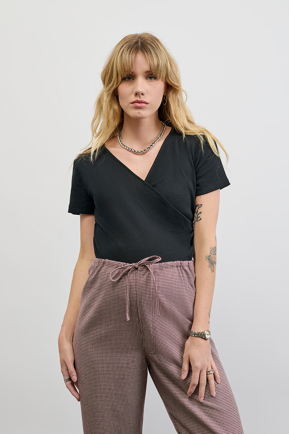 Pantalon Banks Pied-de-poule