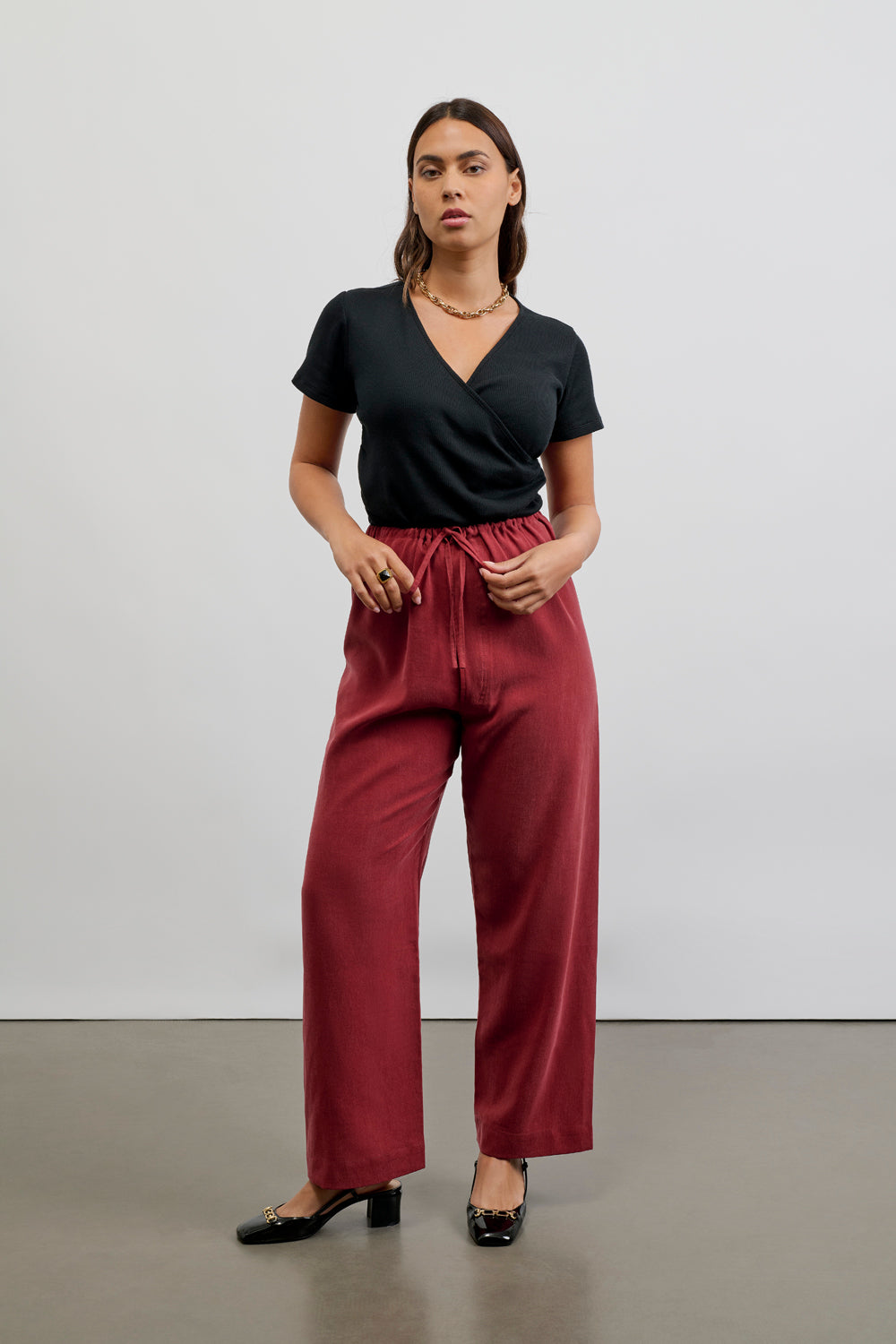 Pantalon Banks Brique