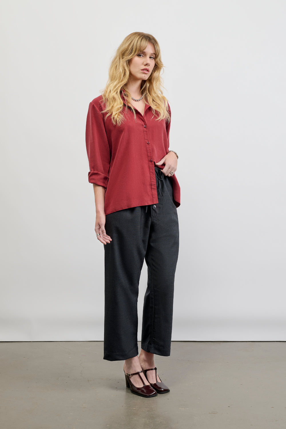 Chemise Monica Brique