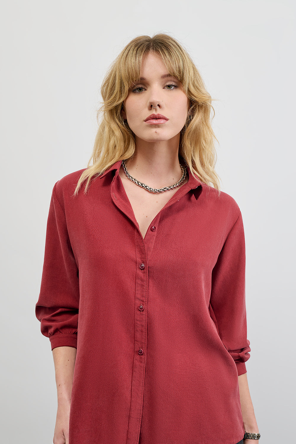 Chemise Monica Brique