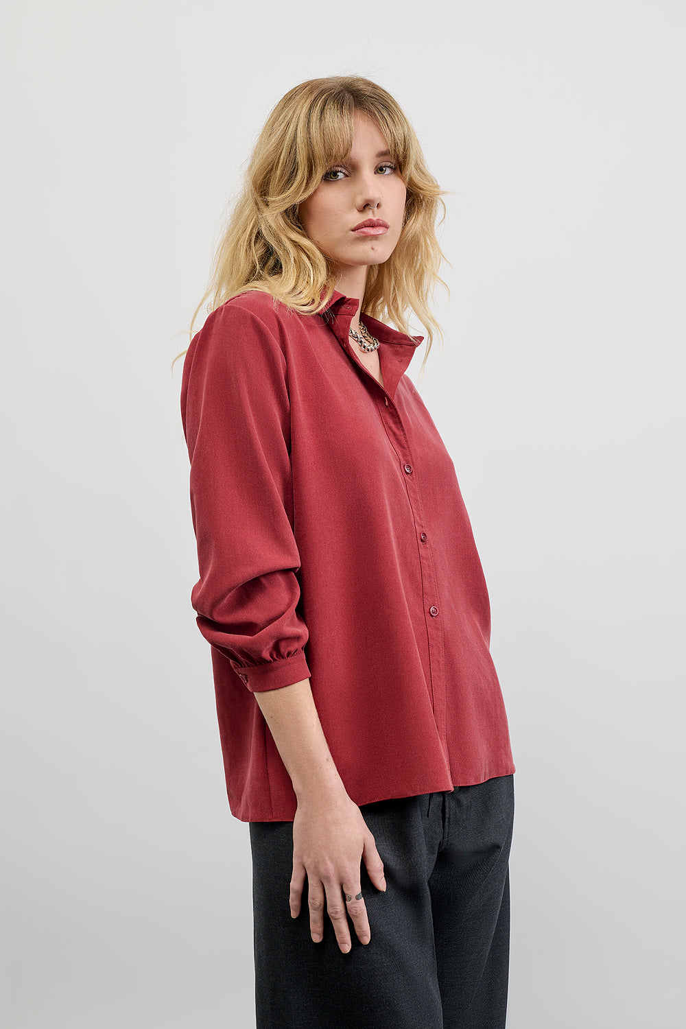 Chemise Monica Brique