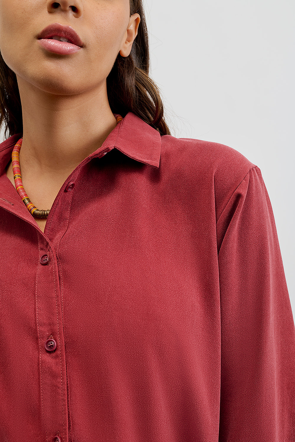 Chemise Monica Brique