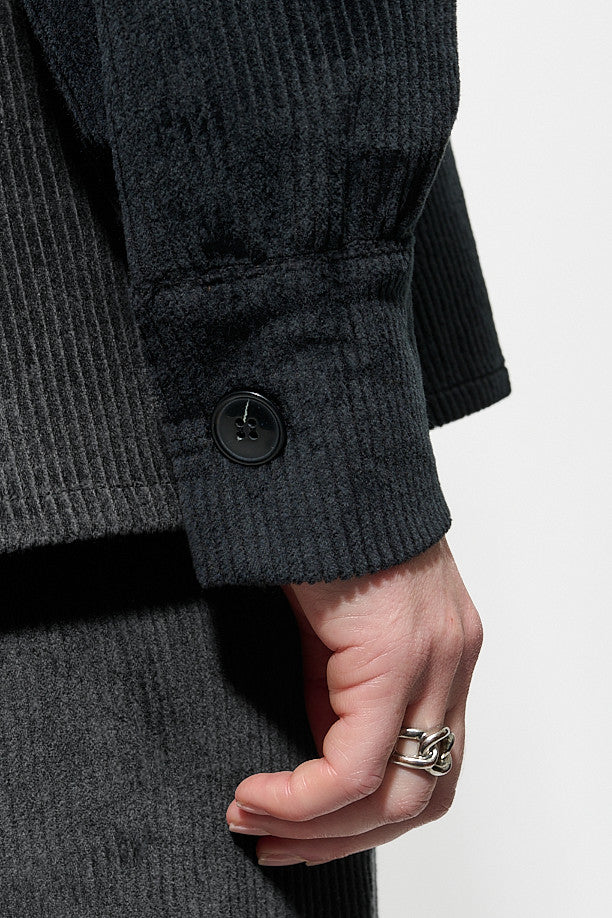 Surchemise Monaco Velours Noir