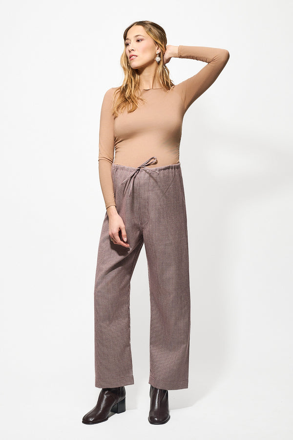 Pantalon Banks Pied-de-poule