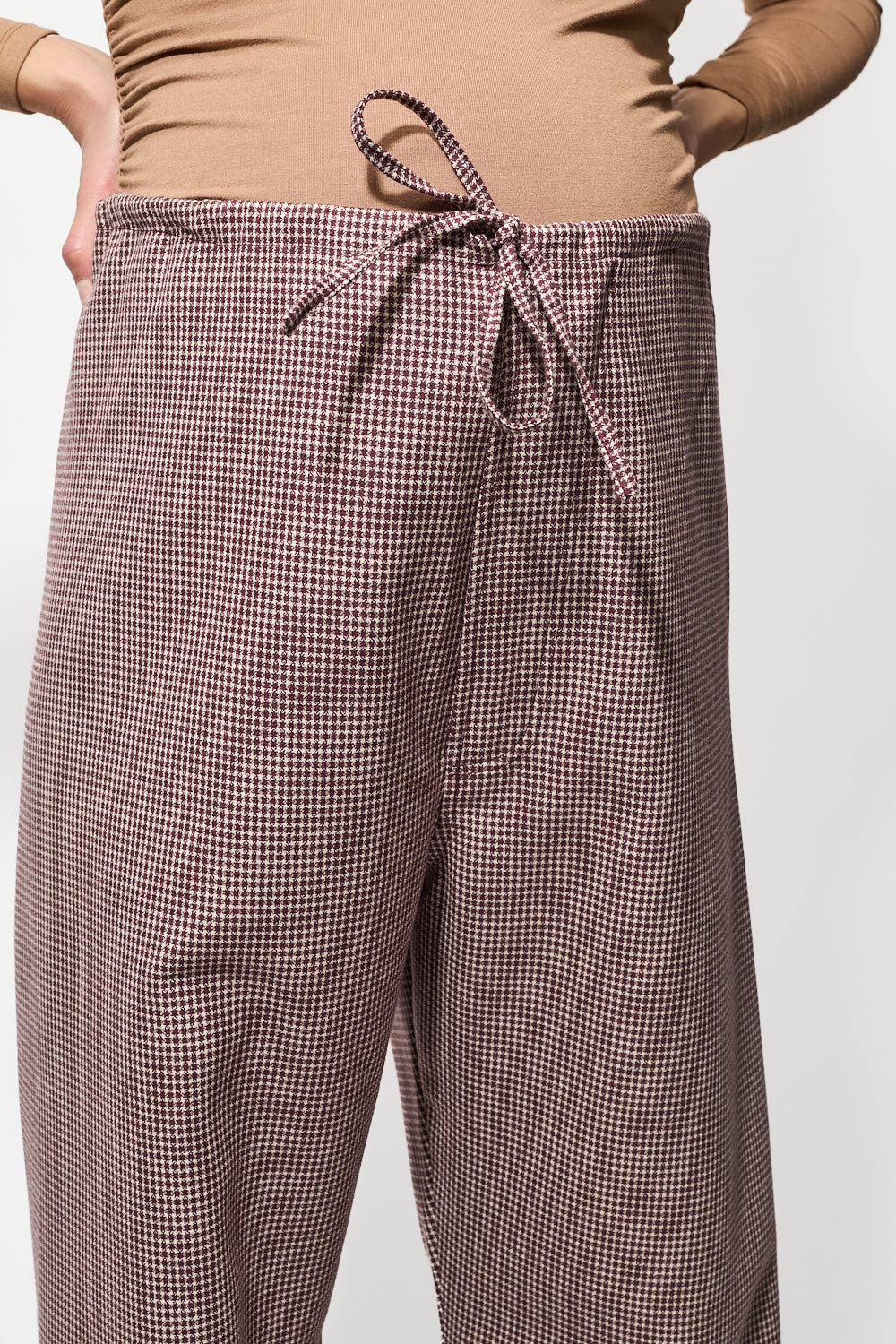 Pantalon Banks Pied-de-poule