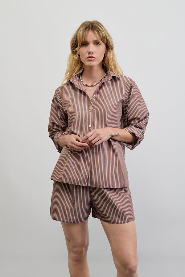 Chemise Monica Rayée